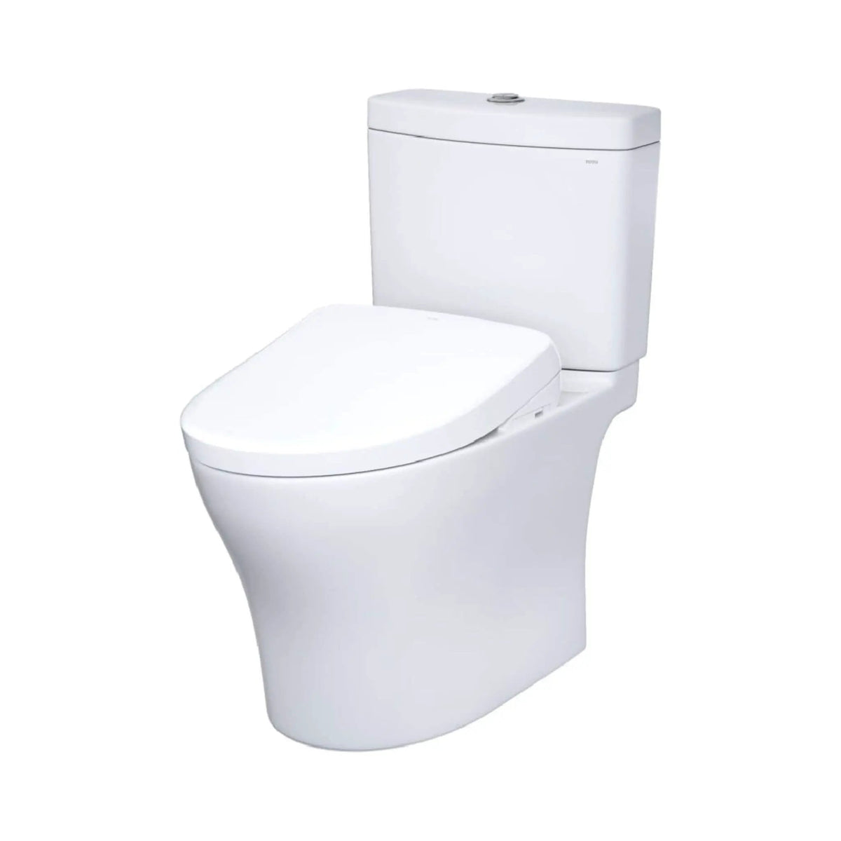 TOTO Aquia IV Dual Flush Toilet | Elongated Universal Height | WASHLET S7 Bidet Seat | 5 Spray Settings