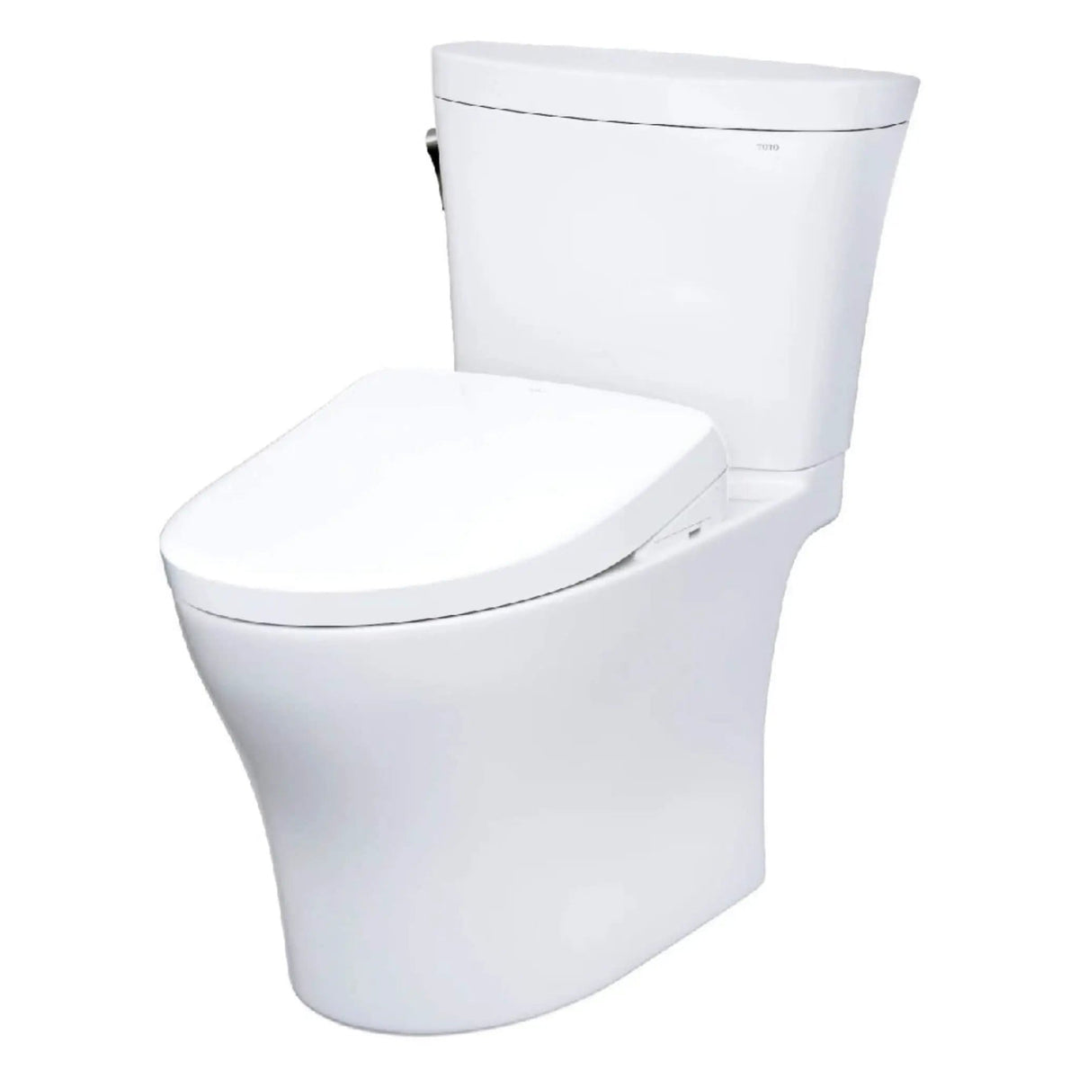 TOTO Aquia IV Arc Dual Flush Universal Height Toilet With Washlet S7 Bidet Seat | Bathroom Use | Everyday Use | Bathroom