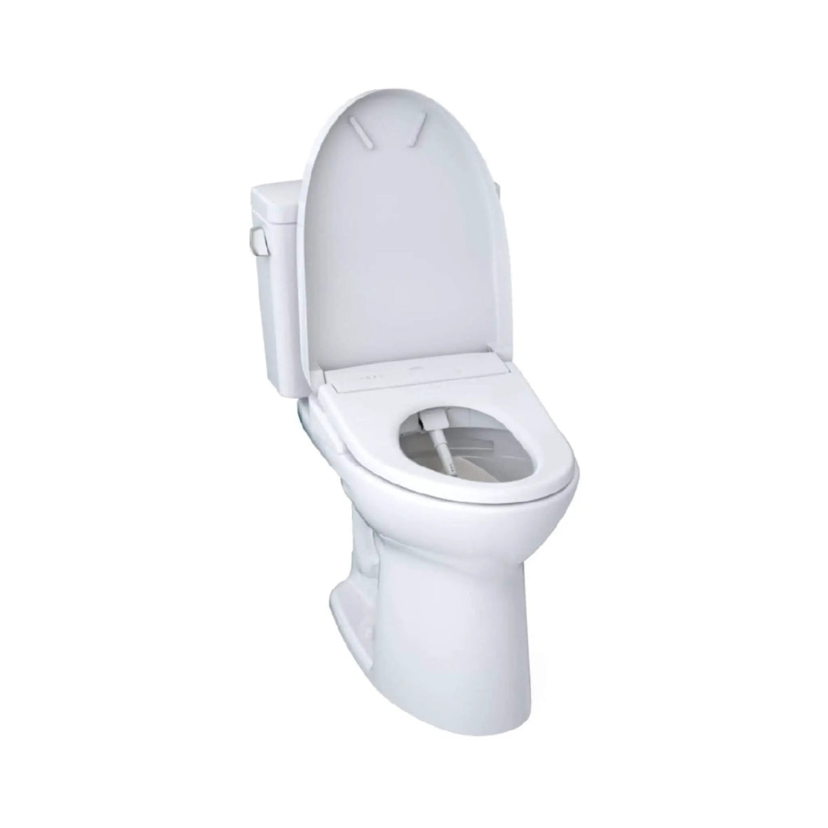 TOTO Drake Toilet | 1.28 GPF Chair Height | WASHLET S7 Heated Bidet Seat | Tornado Flush