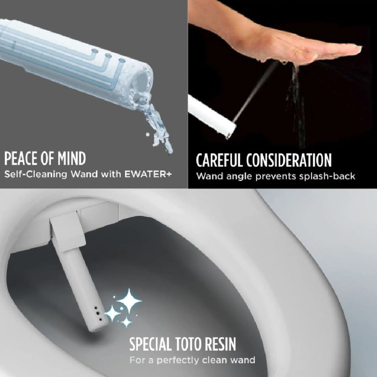 TOTO Drake Toilet | 1.6 GPF Elongated Chair Height | WASHLET S7 Heated Bidet Seat | Night Light