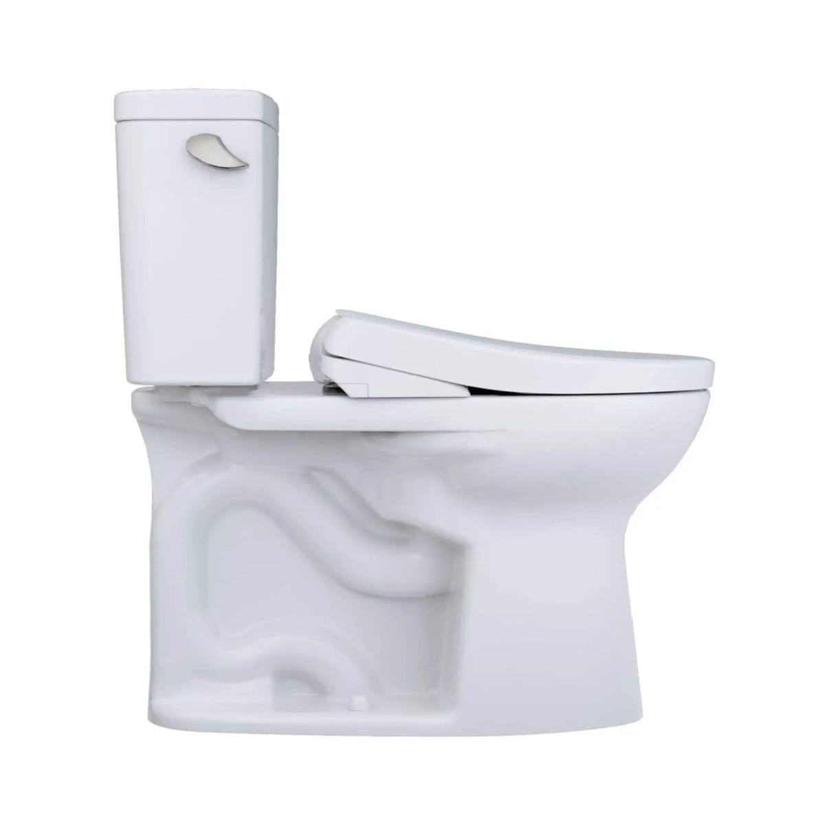 TOTO Drake Toilet | 1.6 GPF Elongated Chair Height | S7 Bidet Seat | 10 Inch Rough-In