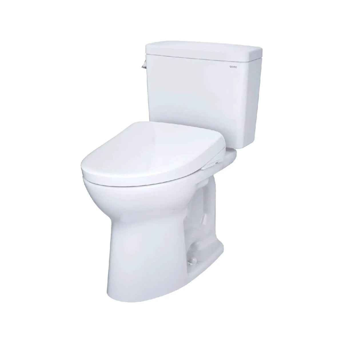 TOTO Drake Toilet | 1.6 GPF Elongated Chair Height | WASHLET S7A Auto Flush | EWater+