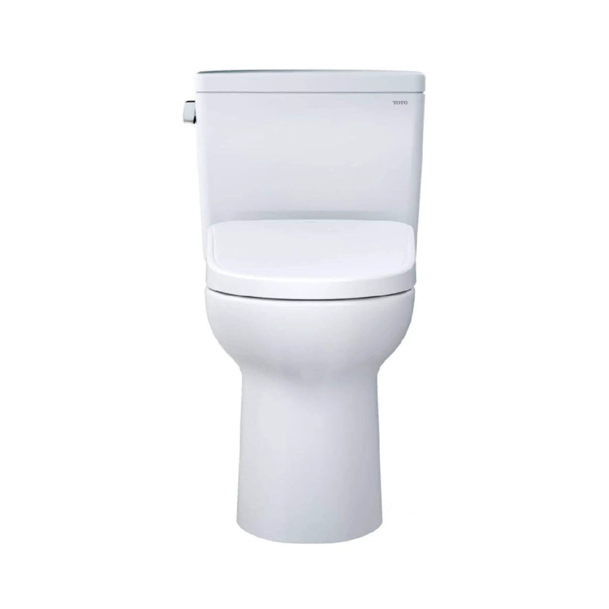 TOTO Drake Two-Piece Toilet | 1.6 GPF Elongated | WASHLET S7 Heated Bidet Seat | EWater+ Cleaning
