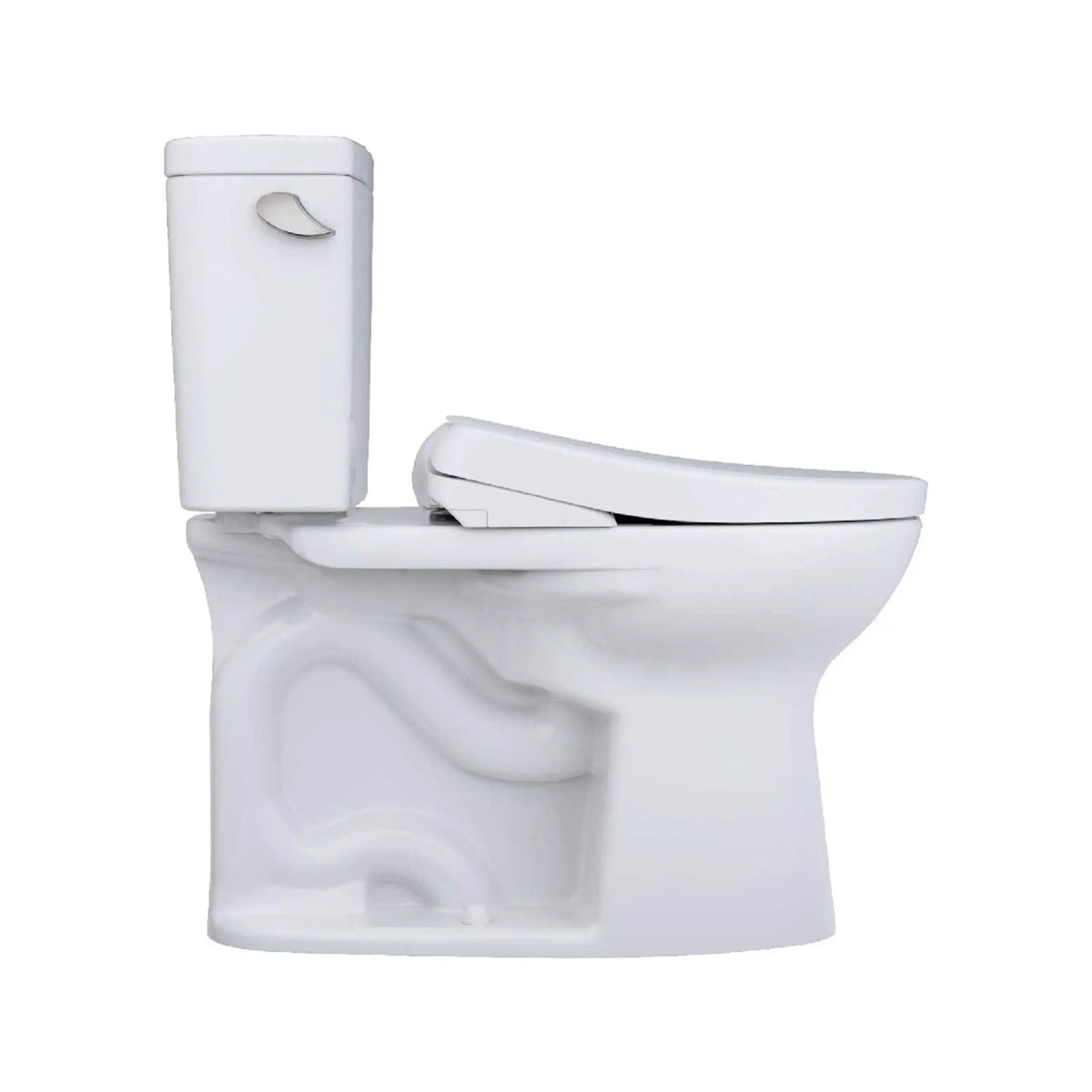TOTO Drake Toilet | 1.6 GPF Elongated | WASHLET S7 Auto Flush Bidet Seat | CEFIONTECT Glaze