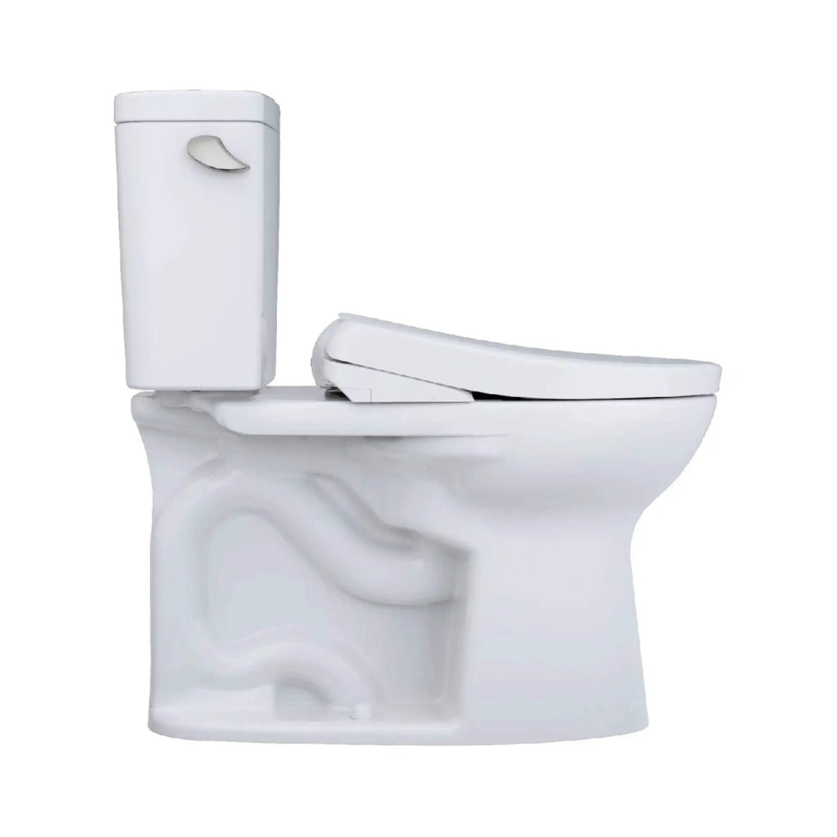TOTO Drake Toilet | 1.28 GPF Universal Height | WASHLET S7A Auto Open Seat | Auto Flush