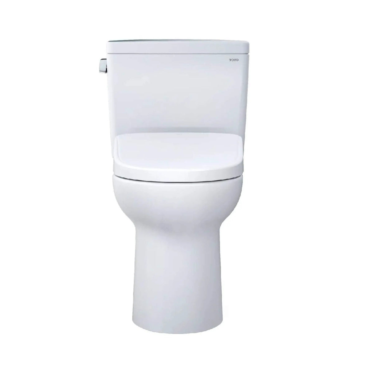 TOTO Drake Toilet | 1.28 GPF Universal Height | 10 Inch Rough-In | WASHLET S7 Bidet Seat With CEFIONTECT Glaze