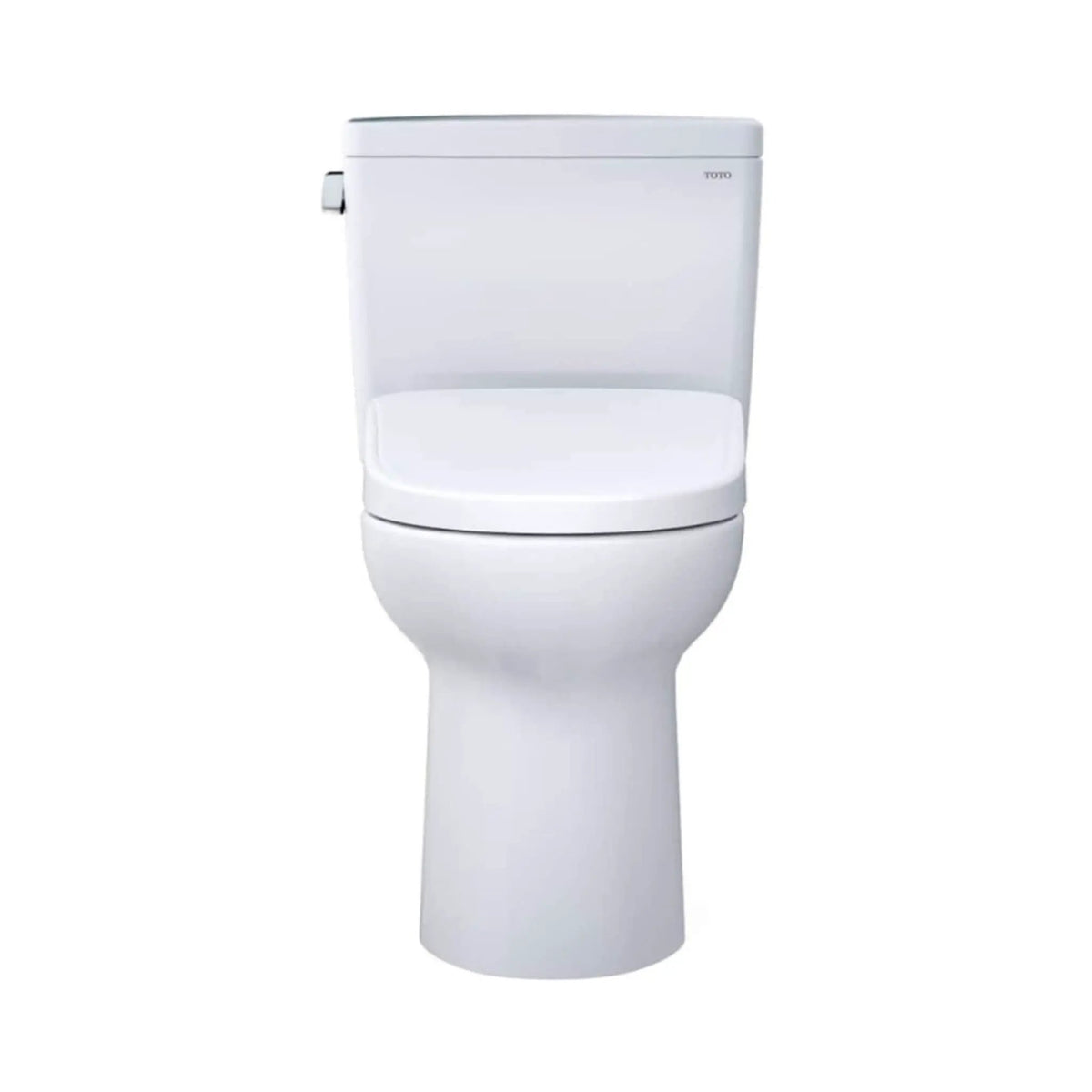 TOTO Drake Two-Piece Toilet | 1.6 GPF Elongated Chair Height | WASHLET S7A Auto Seat | EWater+