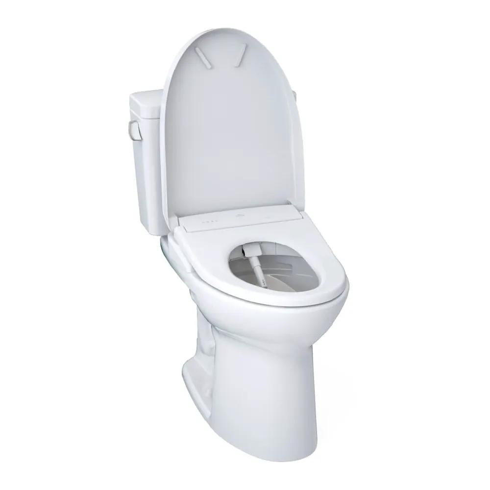 TOTO Drake Two-Piece Toilet | 1.6 GPF Elongated Chair Height | WASHLET S7A | 10 Inch Rough-In