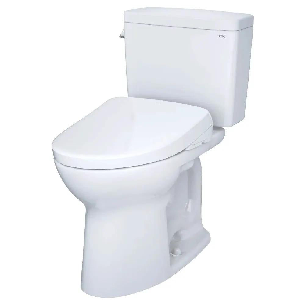 TOTO Drake Elongated Toilet | 1.6 GPF | WASHLET S7A Auto Open Seat | EWater+ And PREMIST