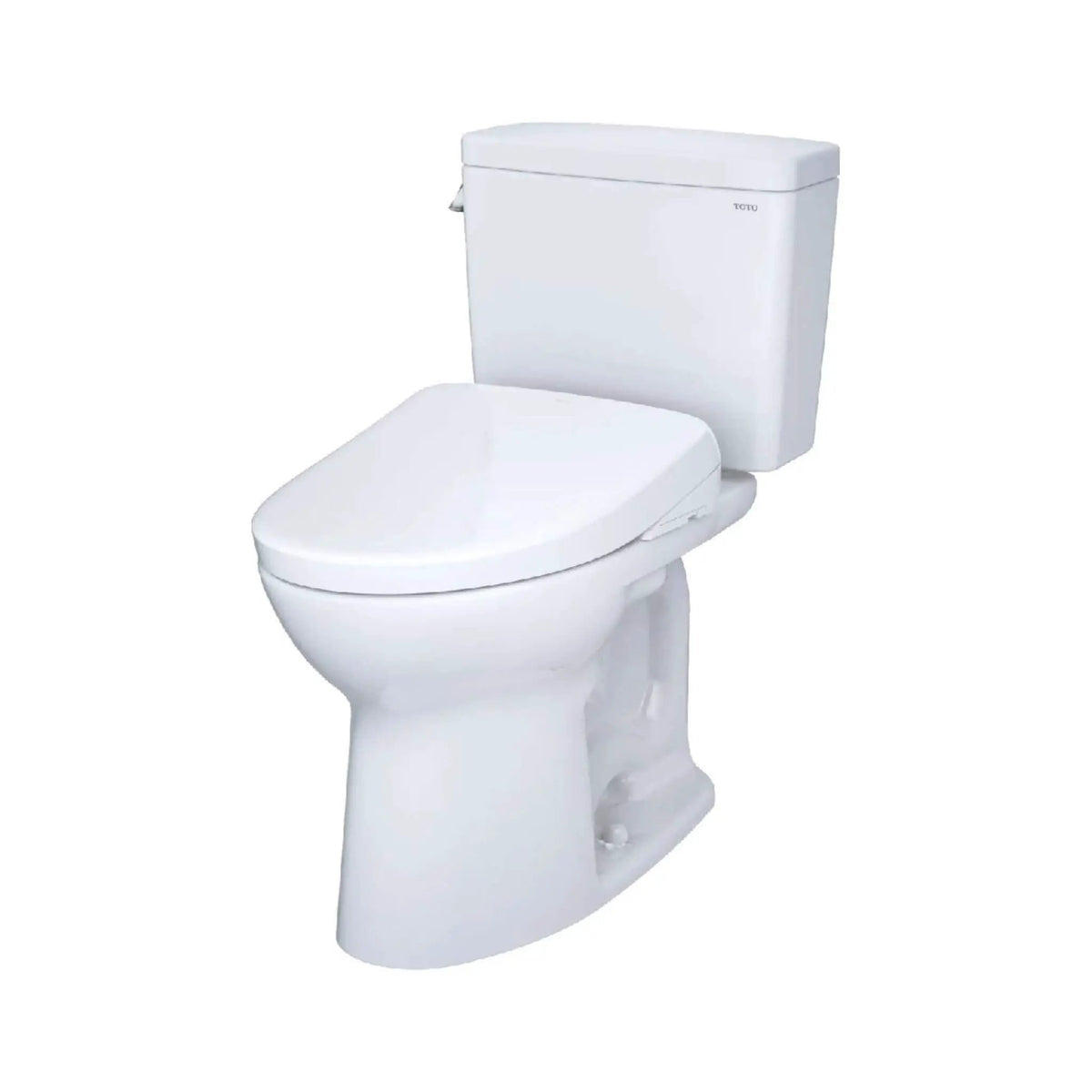 TOTO Drake Toilet | 1.6 GPF Elongated | WASHLET S7A Auto Flush Bidet Seat | Illuminated Remote