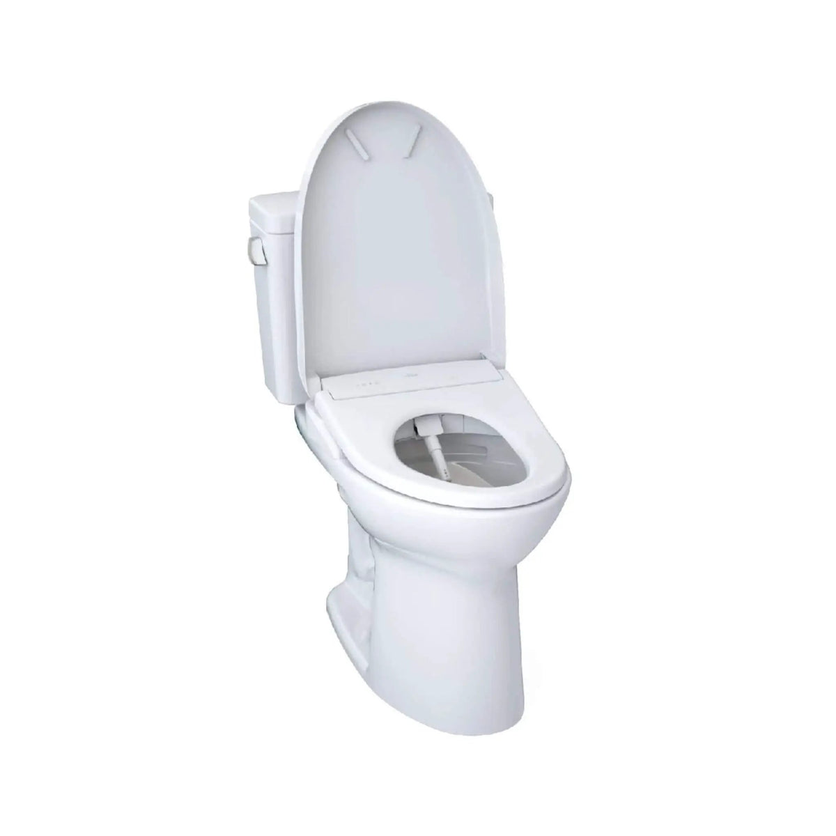 TOTO Drake Toilet | 1.6 GPF Elongated | WASHLET S7A Auto Flush Bidet Seat | Illuminated Remote