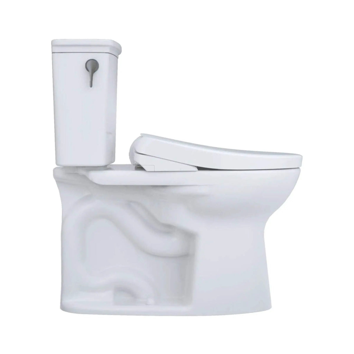 TOTO Drake Transitional Toilet | 1.28 GPF Elongated Chair Height | WASHLET S7 | EWater+ And PREMIST