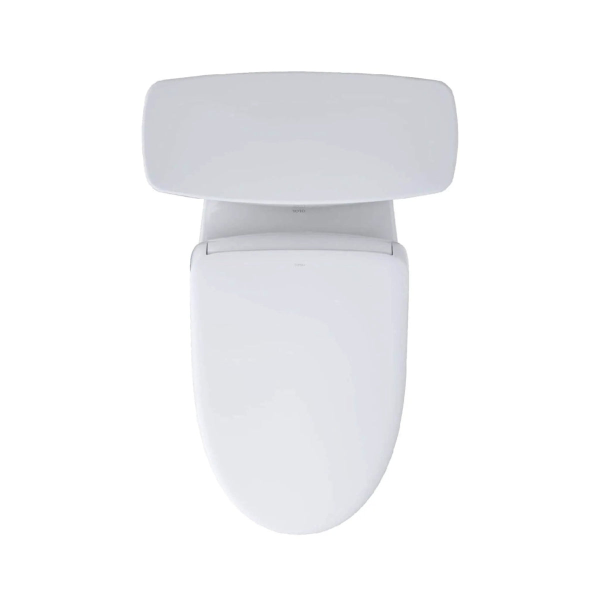 TOTO Drake Toilet | 1.28 GPF Tornado Flush | WASHLET S7 Bidet Seat | Concealed Power Cord