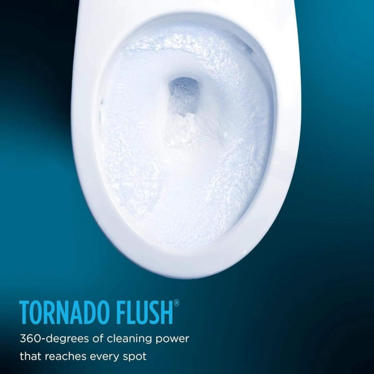 TOTO Drake Toilet | 1.28 GPF Tornado Flush | WASHLET S7 Bidet Seat | Concealed Power Cord