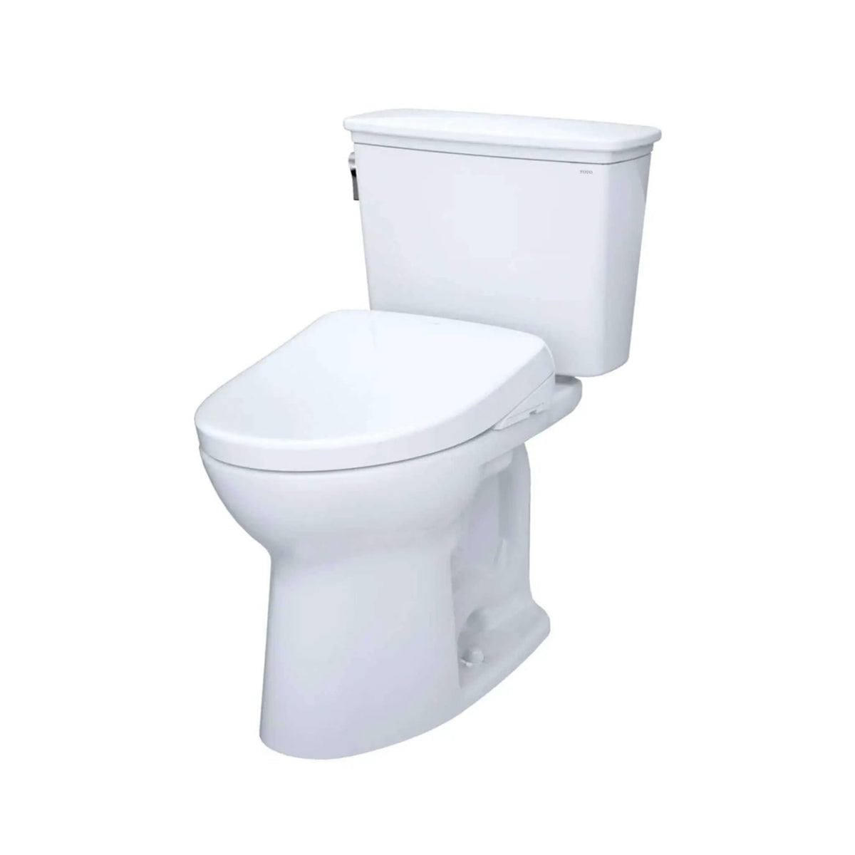 TOTO Drake Transitional Toilet | 1.28 GPF Elongated Chair Height | WASHLET S7A | Tornado Flush