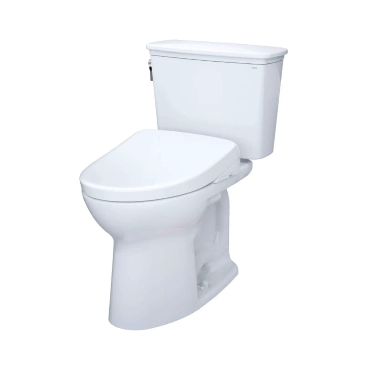 TOTO Drake Toilet | 1.28 GPF Universal Height | WASHLET S7A Open Bidet Seat | Warm Air Dryer