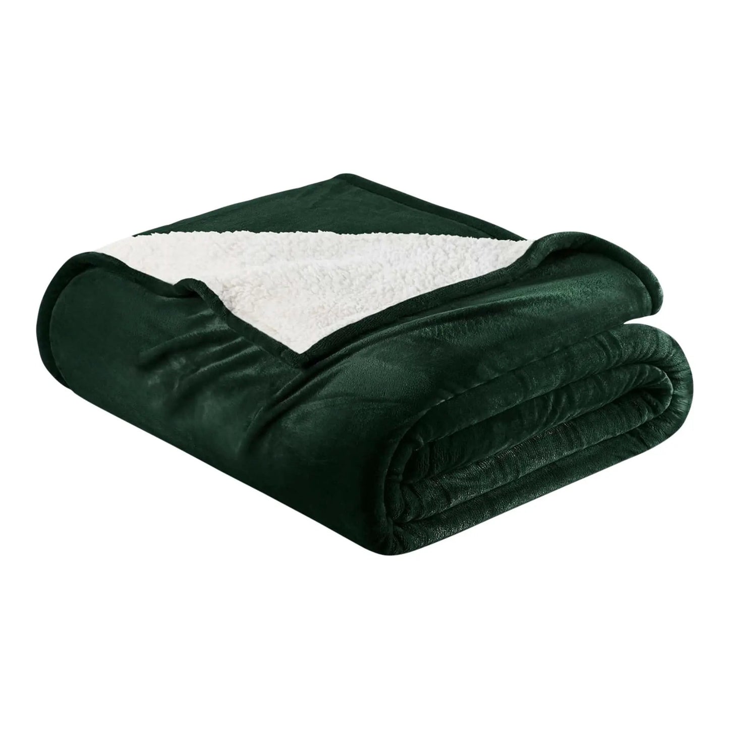 Velvet Plush Sherpa Bed Blanket - Sherpa Fleece Collection from PriceLows™