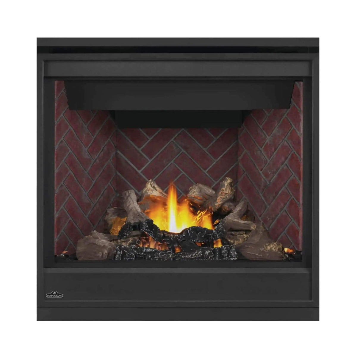 Napoleon Ascent 36 35-Inch Direct Vent Electronic Ignition Fireplace | 35 Inch | Glass | Gas Fireplace