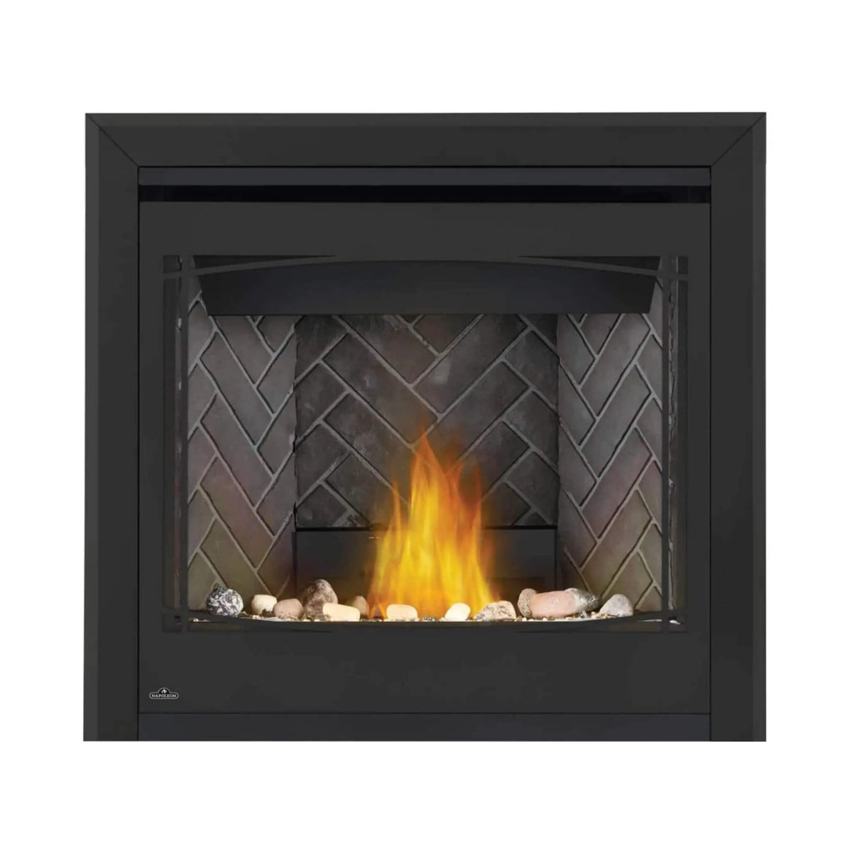Napoleon Ascent 36 35-Inch Direct Vent Millivolt Ignition Fireplace | 35 Inch | Gas Fireplace | Living Room