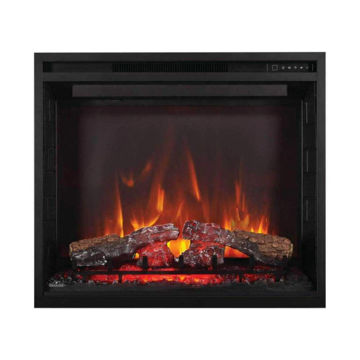 Napoleon Element Self-Trimming Built-In Electric Fireplace | 800 Sq Ft | 000 BTU | Living Room
