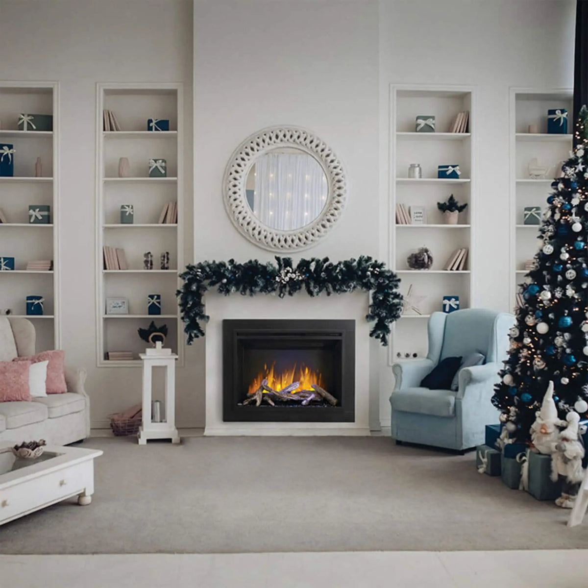Napoleon Elevation Built-In Electric Fireplace | Living Room Use | Everyday Use | Living Room
