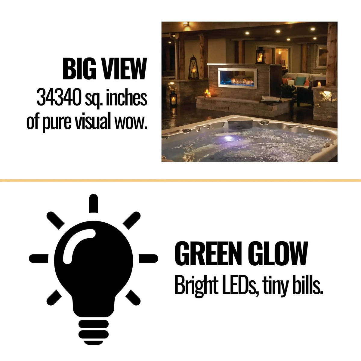 Napoleon Galaxy 48 50 Inch Outdoor Linear See Thru Electronic Start Natural Gas | 50 Inch | Fireplace | Living Room