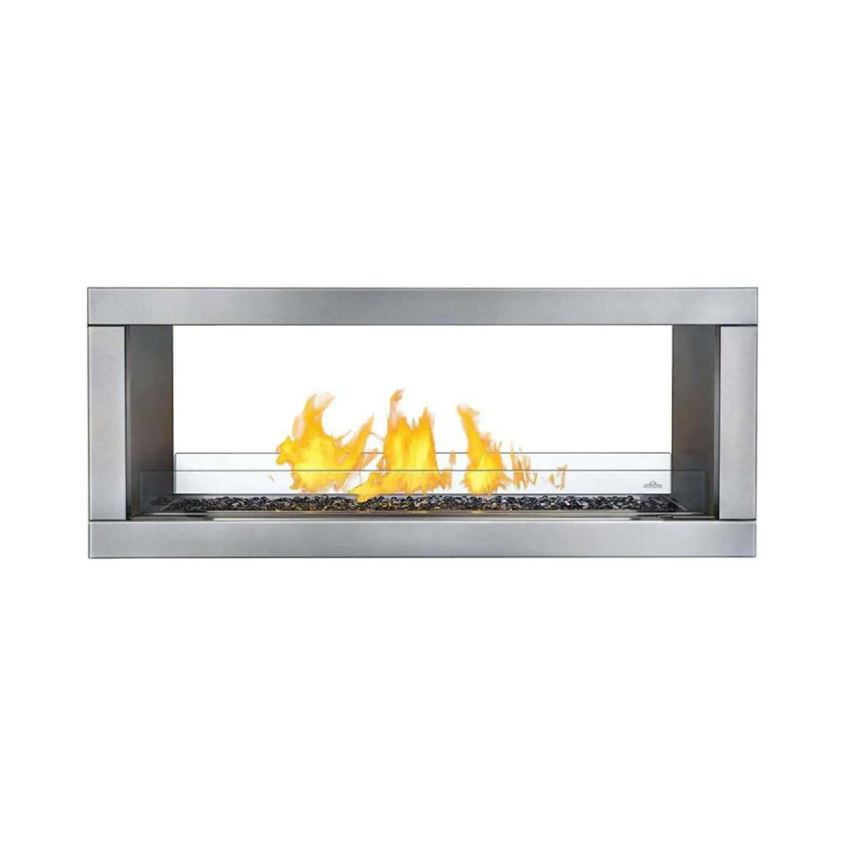 Napoleon Galaxy 48 50 Inch Outdoor Linear See Thru Electronic Start Natural Gas | 50 Inch | Fireplace | Living Room