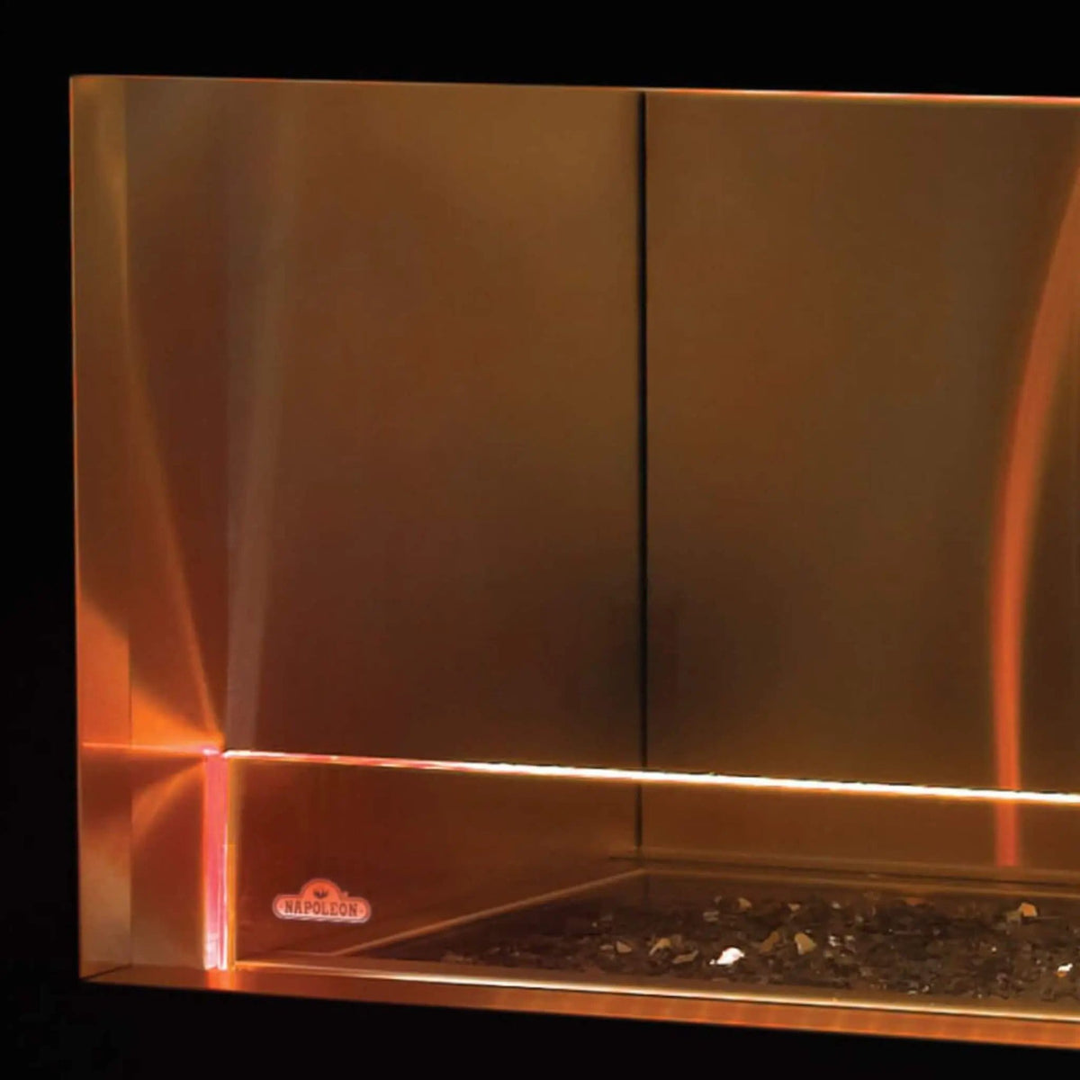 Napoleon Galaxy 48 50 Inch Outdoor Linear See Thru Electronic Start Natural Gas | 50 Inch | Fireplace | Living Room