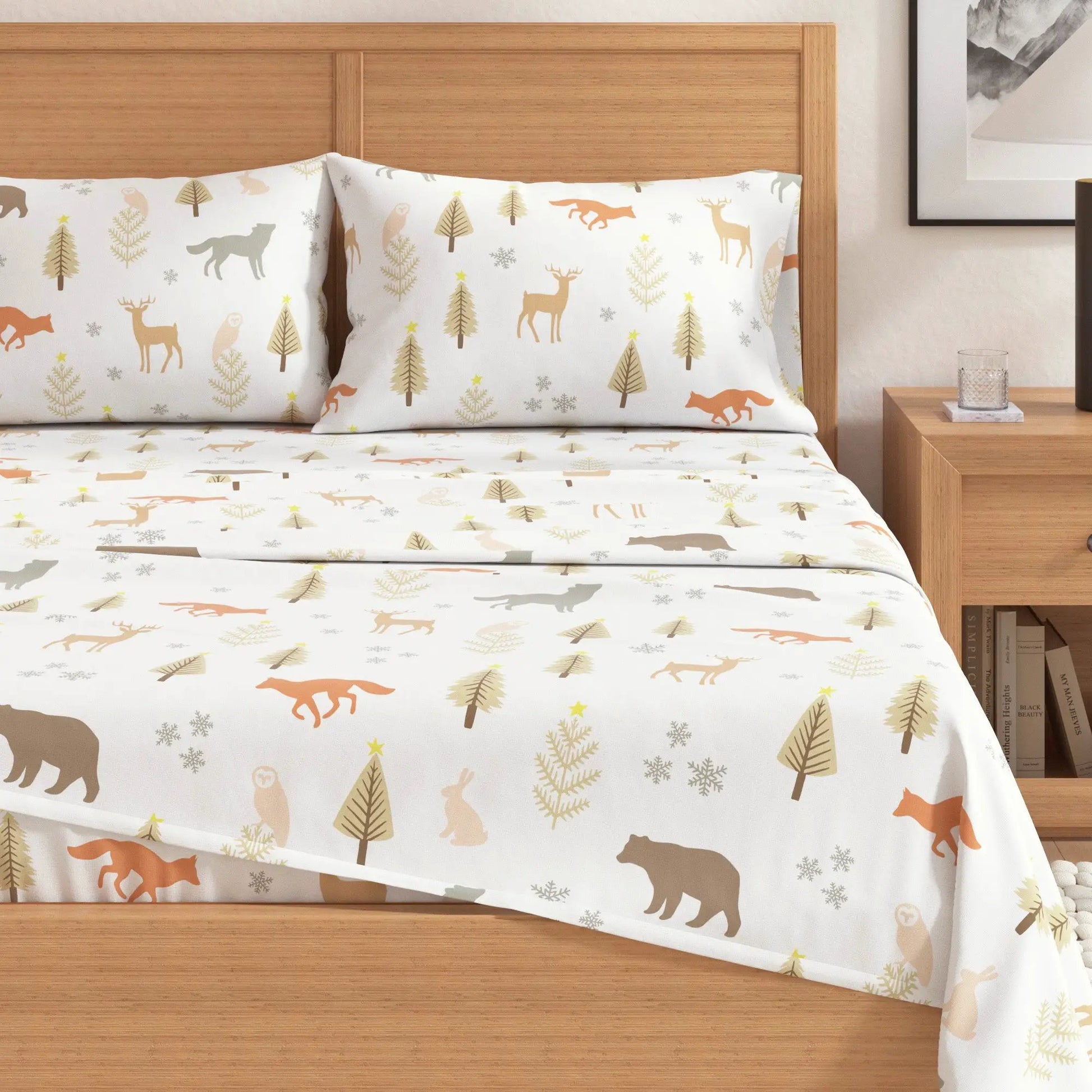 Turkish Cotton Flannel Sheet - Stratton Collection from PriceLows™