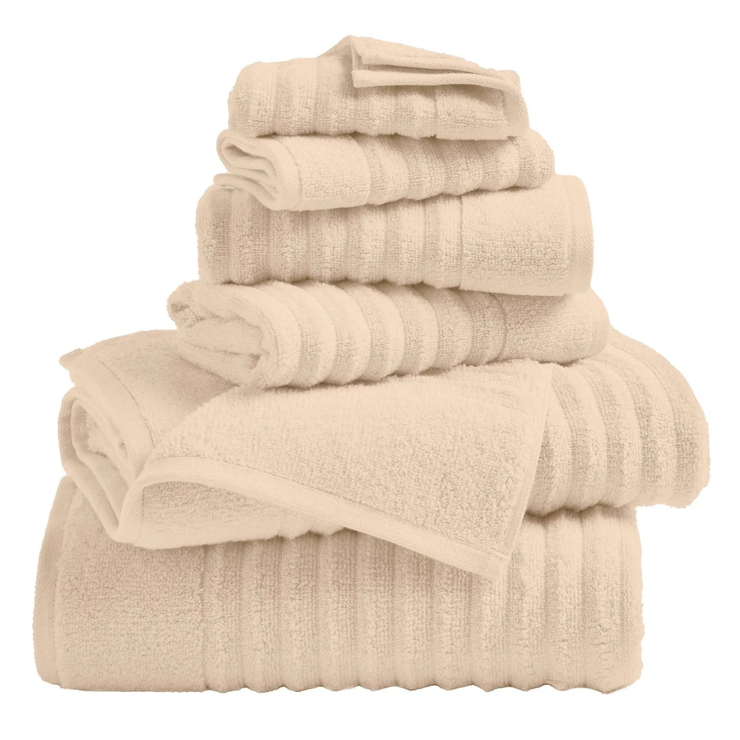 Luxury Combed Cotton Bath Towel Set - Karina Collection from PriceLows™