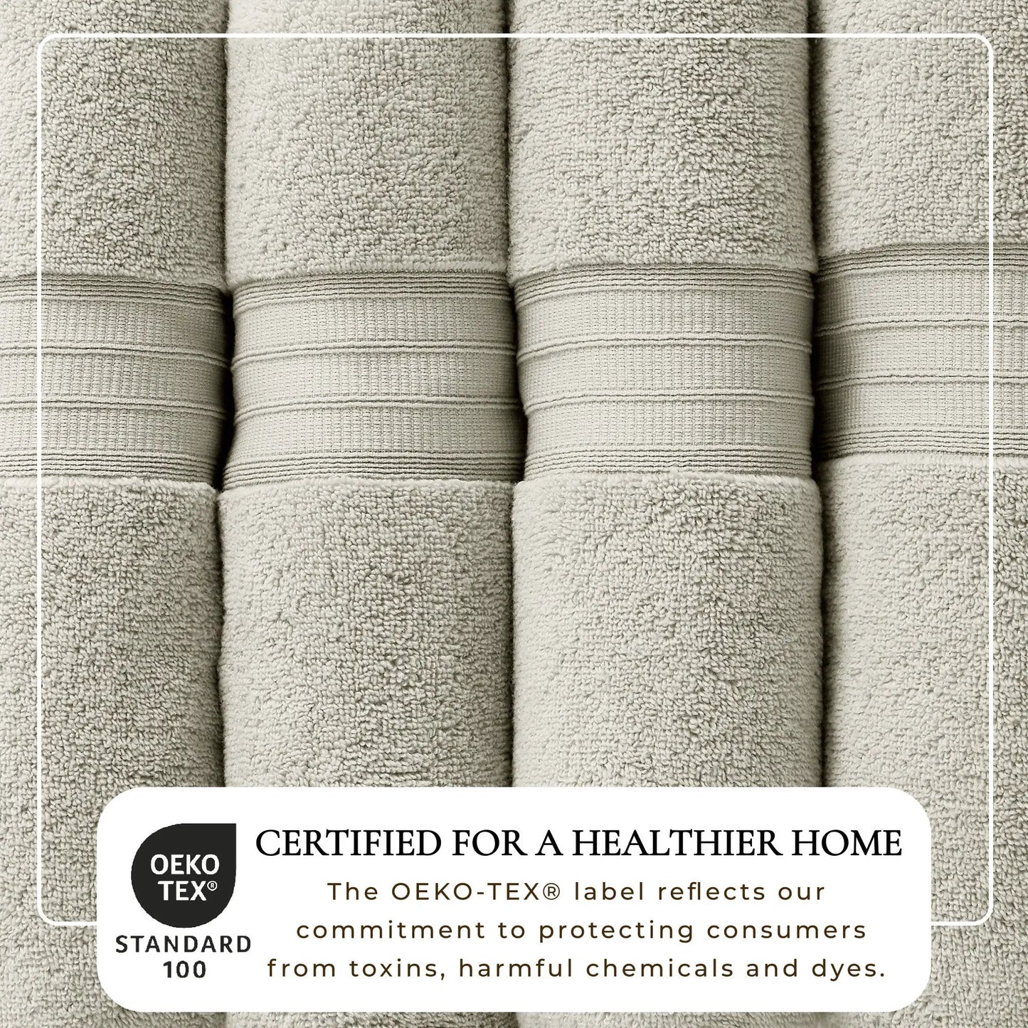 100% Cotton Premium Bath Towel Set - Chiara Collection from PriceLows™