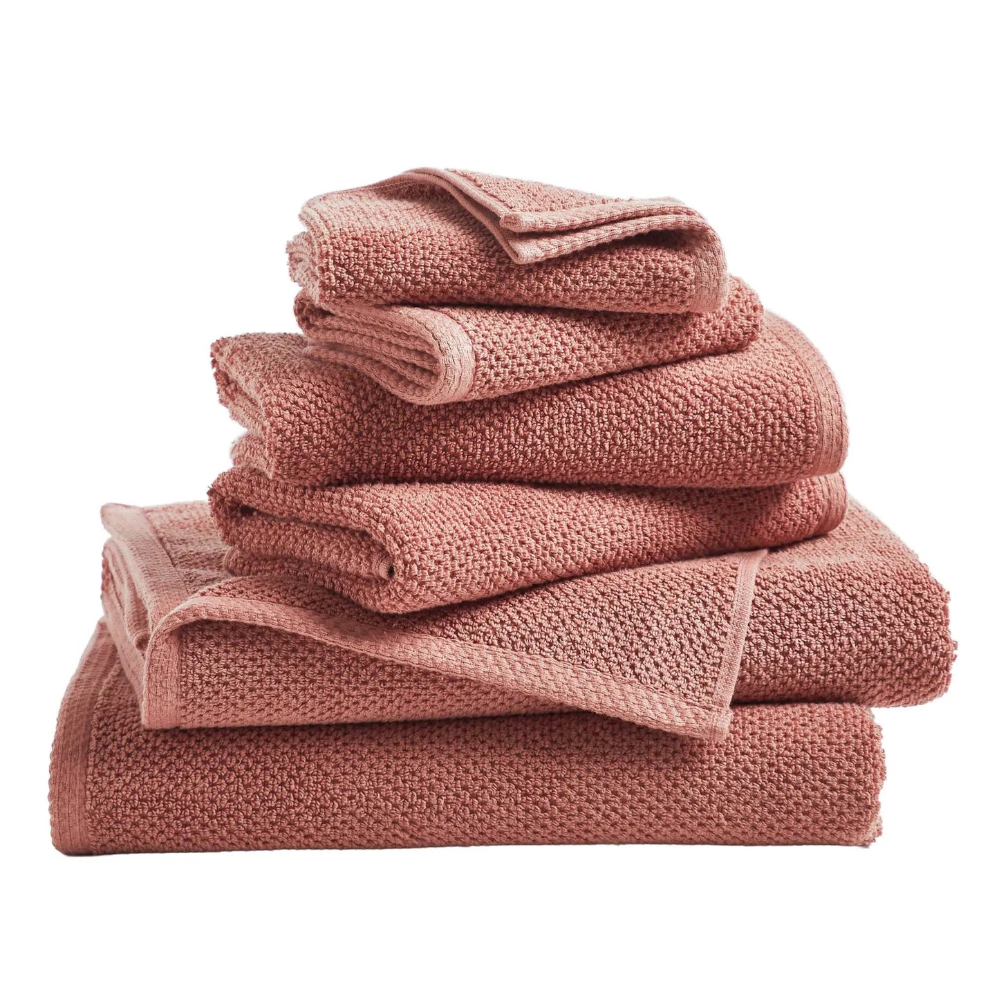 Cotton Textured Bath Towel Set - Acacia Collection from PriceLows™