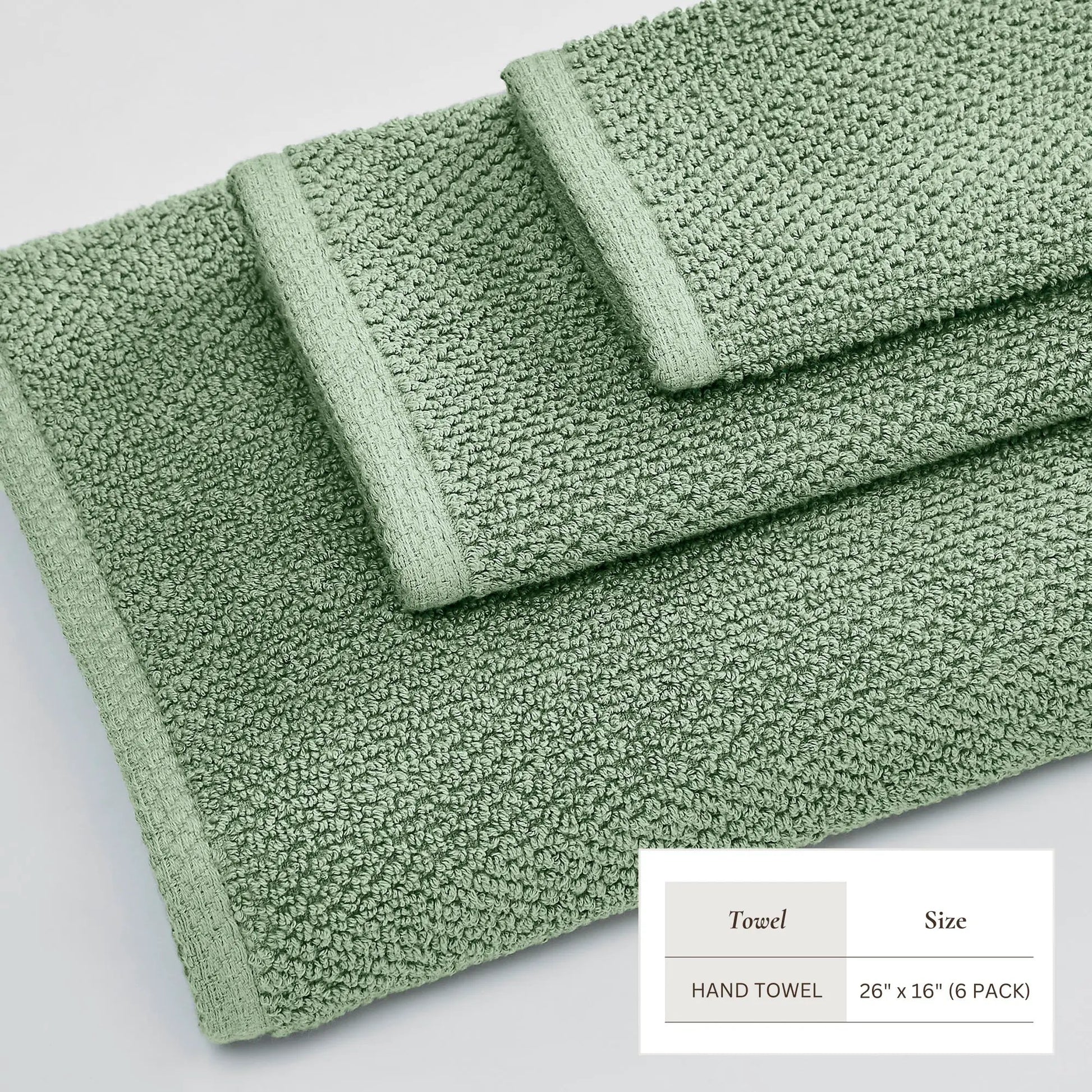Cotton Textured Bath Towel Set - Acacia Collection from PriceLows™