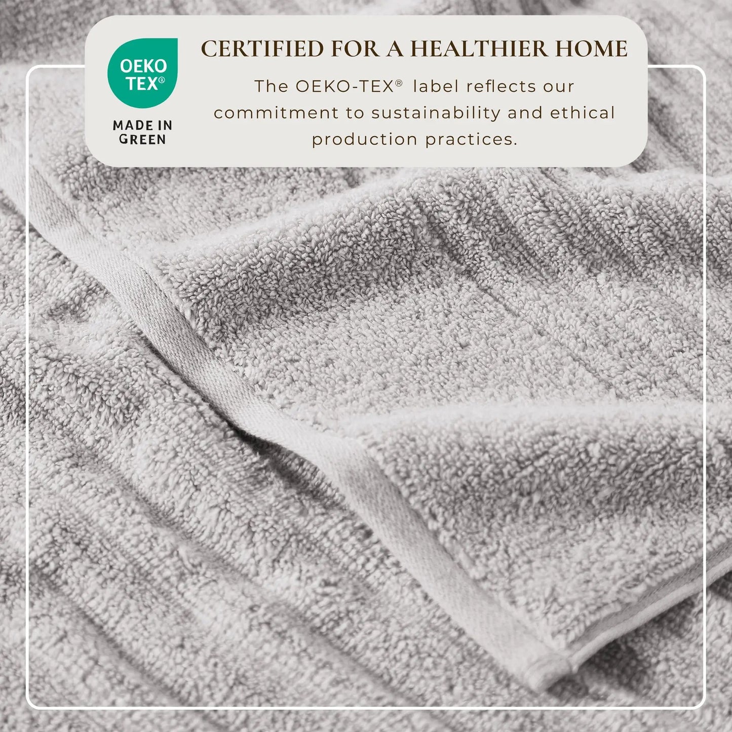 Luxury Combed Cotton Bath Towel Set - Karina Collection from PriceLows™