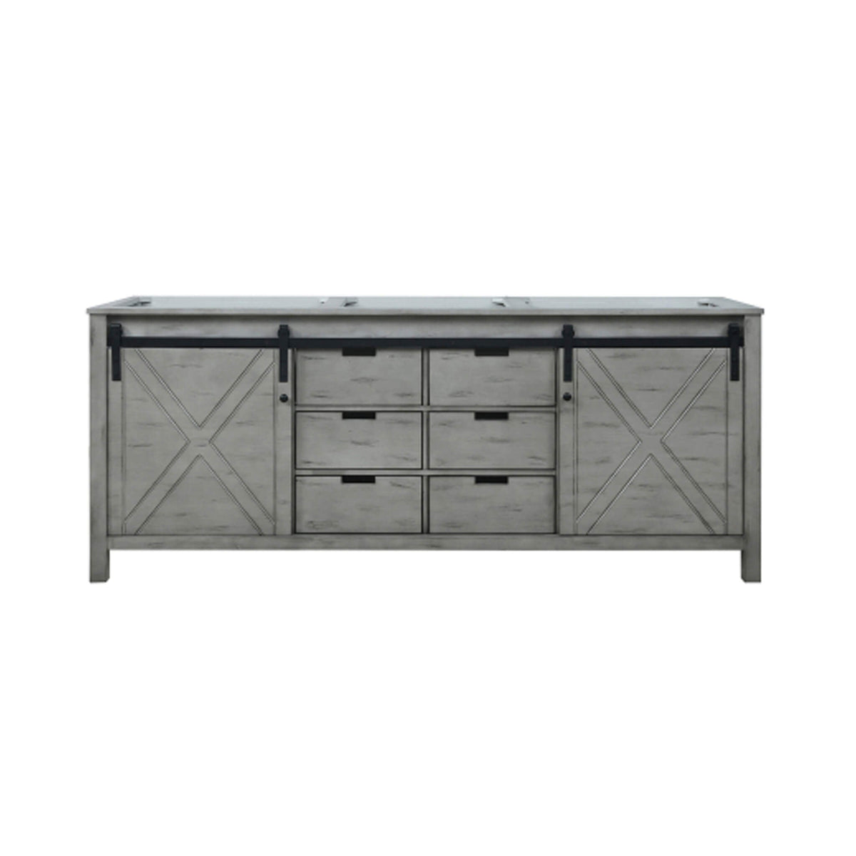 Double Bath Vanity | 80 Inch Width | Fully Assembled | Soft-Close Cabinets
