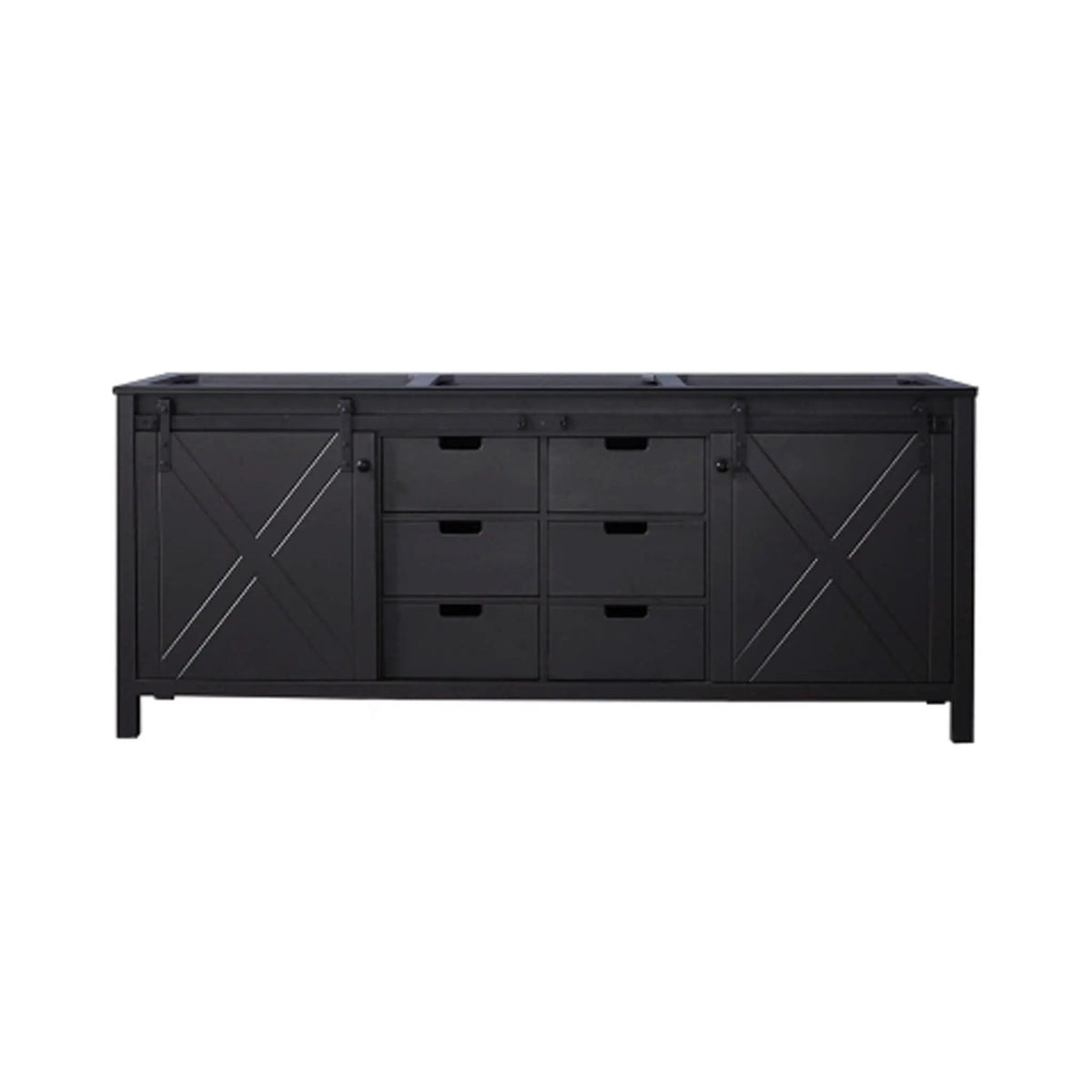 Double Bath Vanity | 80 Inch Width | Fully Assembled | Soft-Close Cabinets