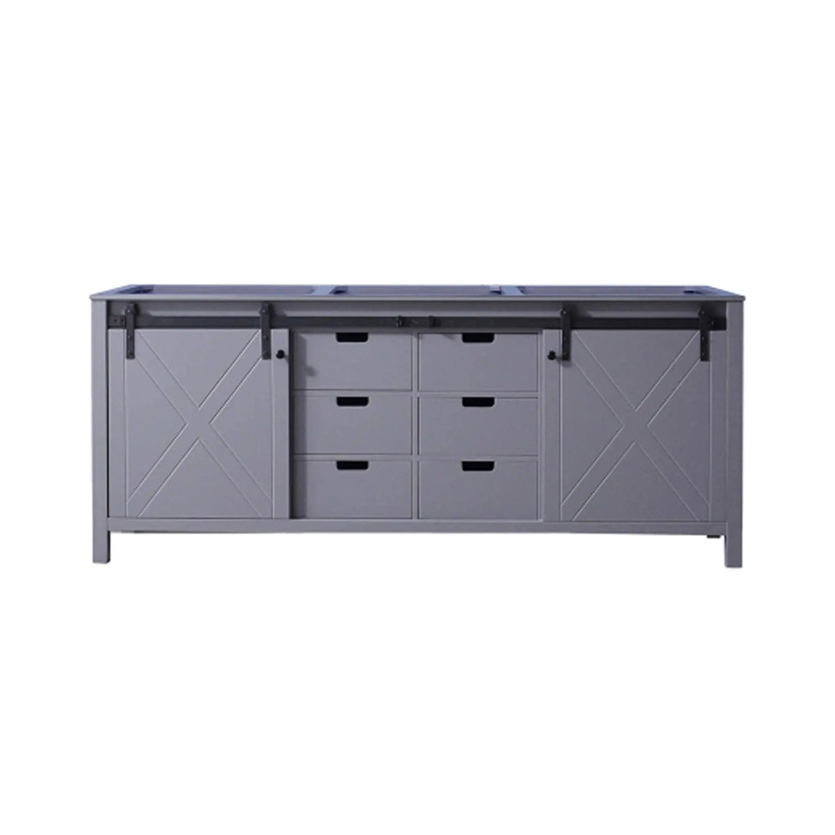 Double Bath Vanity | 80 Inch Width | Fully Assembled | Soft-Close Cabinets