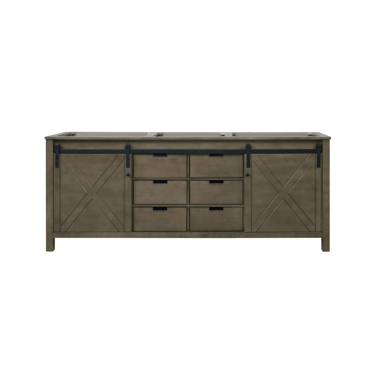 Double Bath Vanity | 80 Inch Width | Fully Assembled | Soft-Close Cabinets