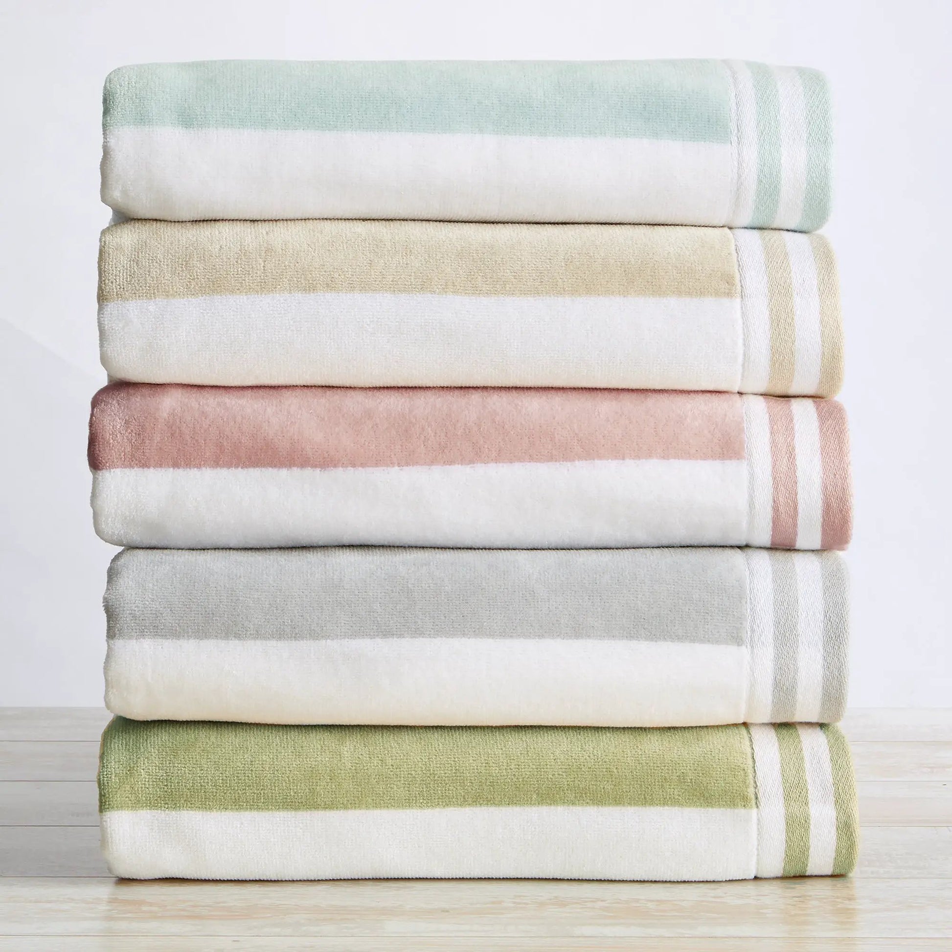 Striped Cabana Beach Towel - Edgartown Collection from PriceLows™