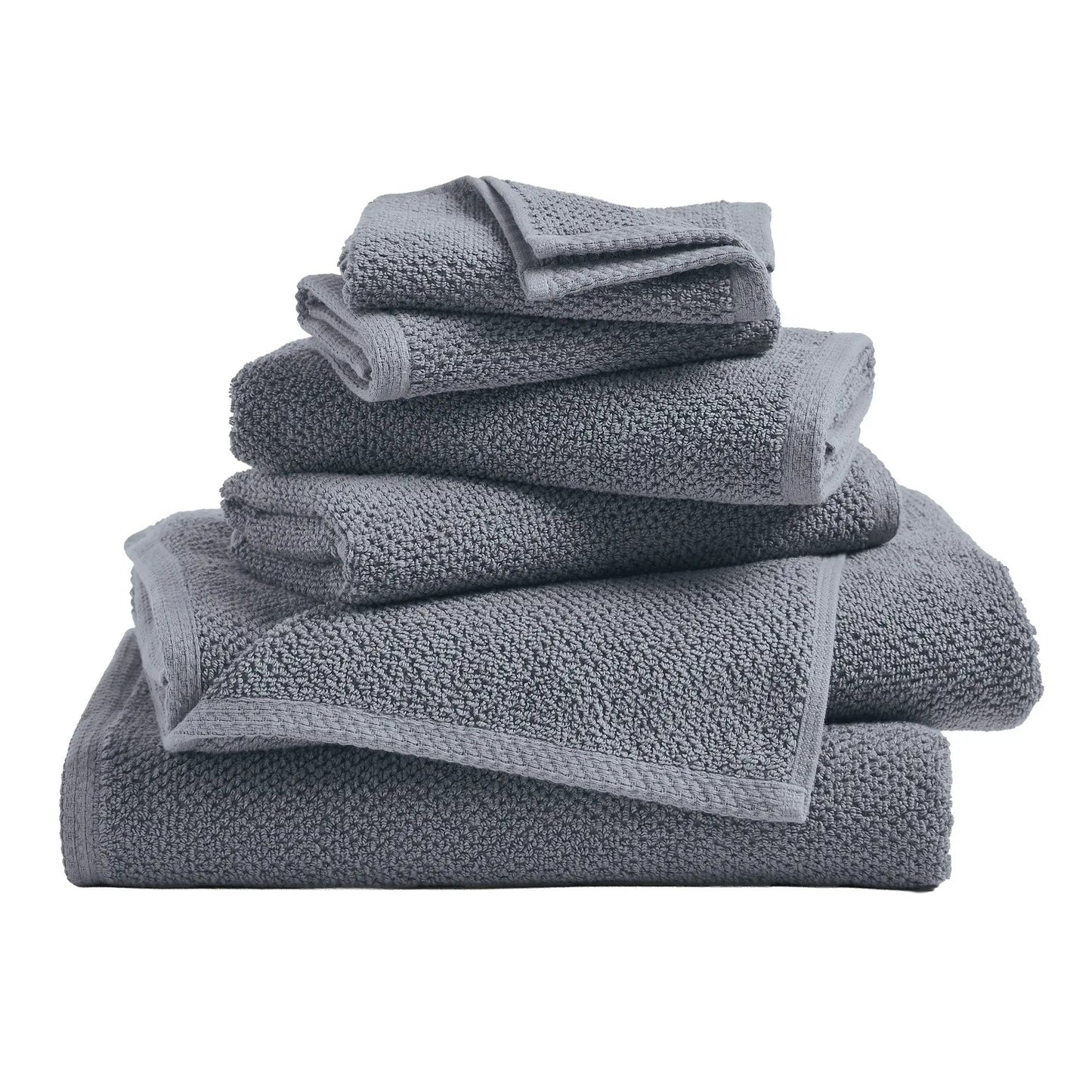 Cotton Textured Bath Towel Set - Acacia Collection from PriceLows™