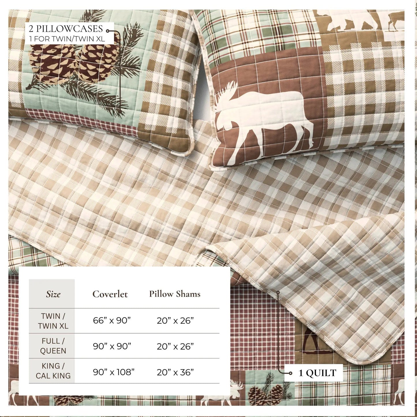 Rustic Landscape Quilt Set - Matthew Collection from PriceLows™