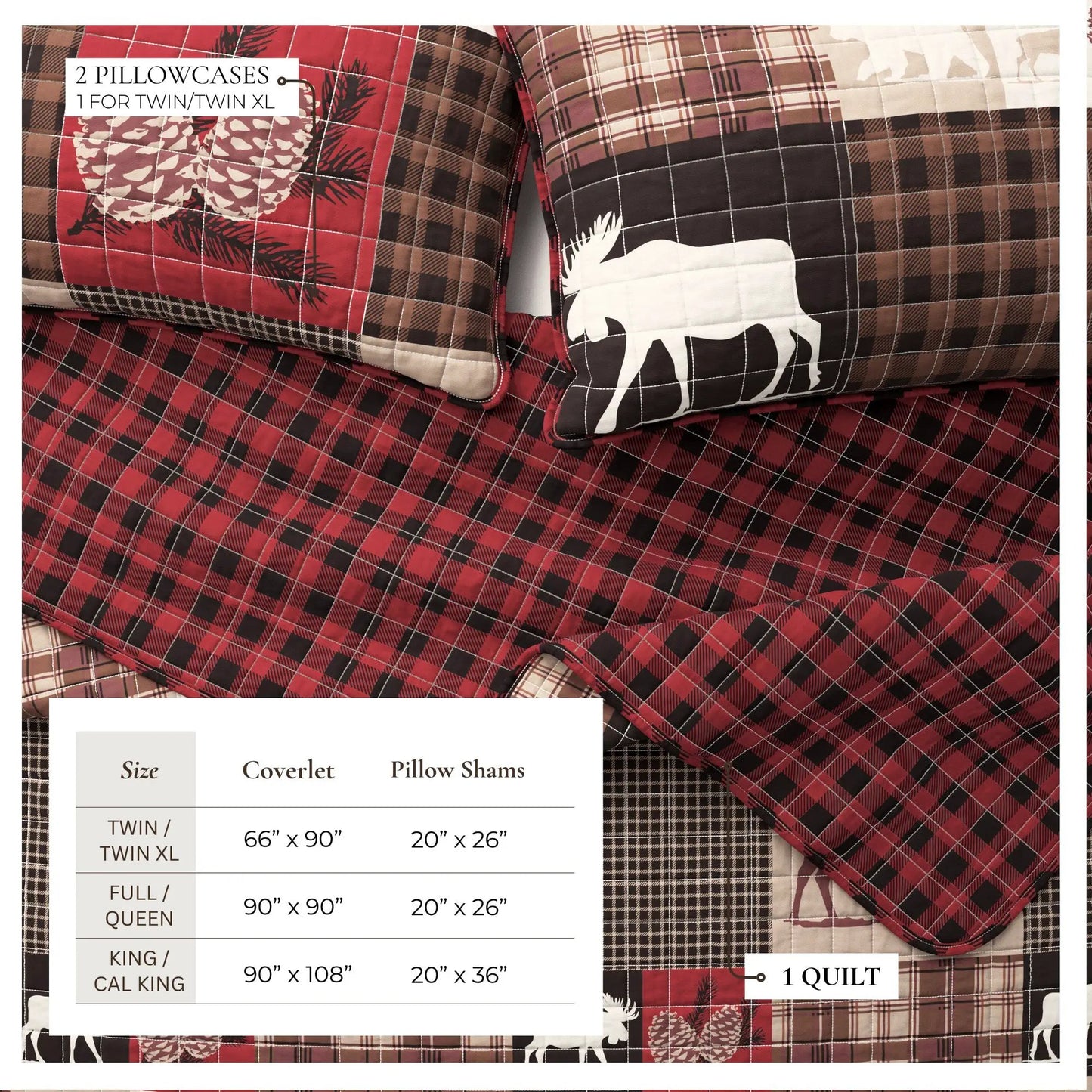 Rustic Landscape Quilt Set - Matthew Collection from PriceLows™