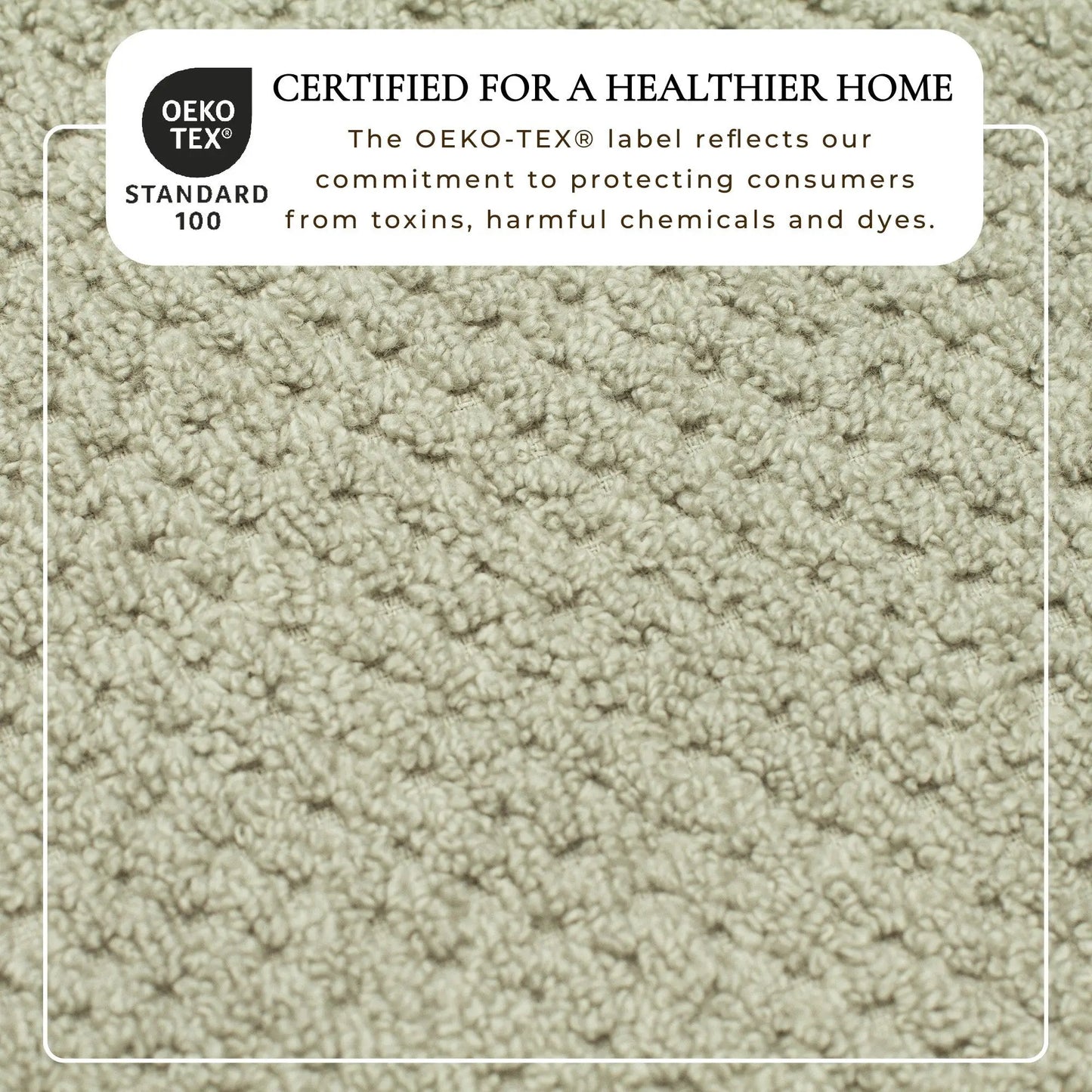 100% Cotton Checkered Jacquard Bath Towel Set - Giuliana Collection from PriceLows™