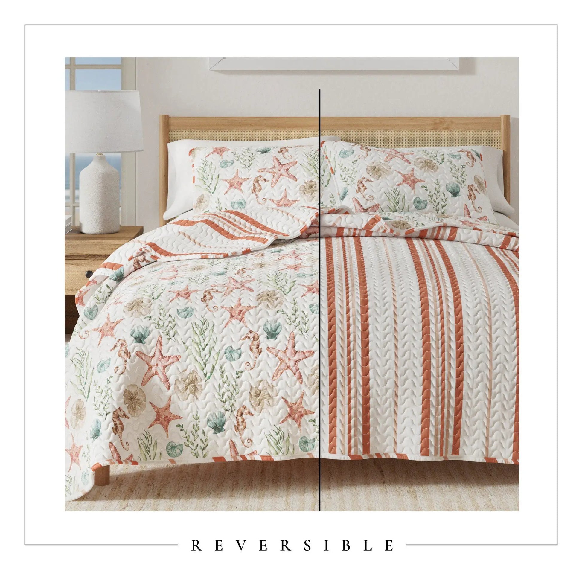 Castaway Coastal Quilt Set from PriceLows™