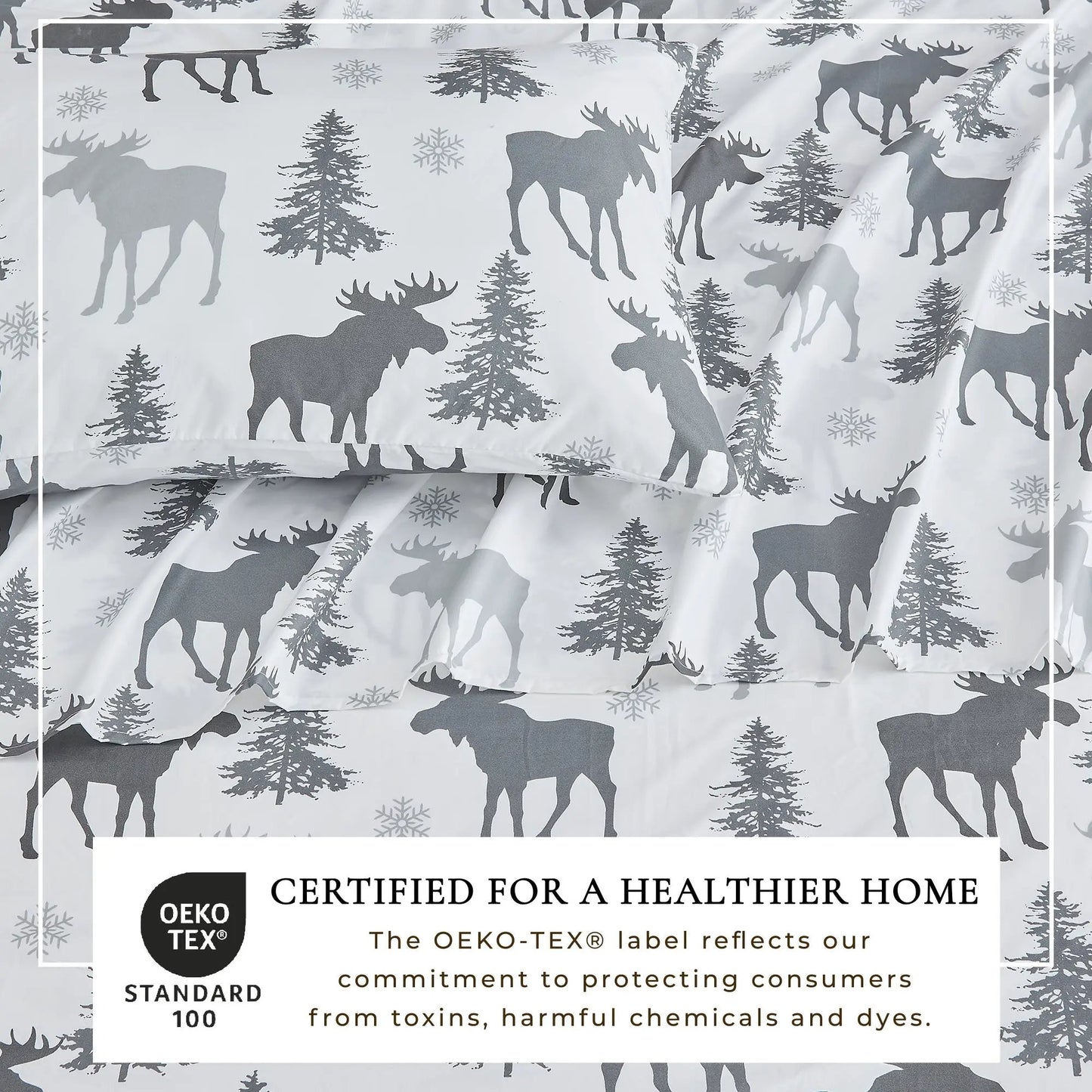 Lodge Printed Sheet Set - Mountain Ridge Collection from PriceLows™