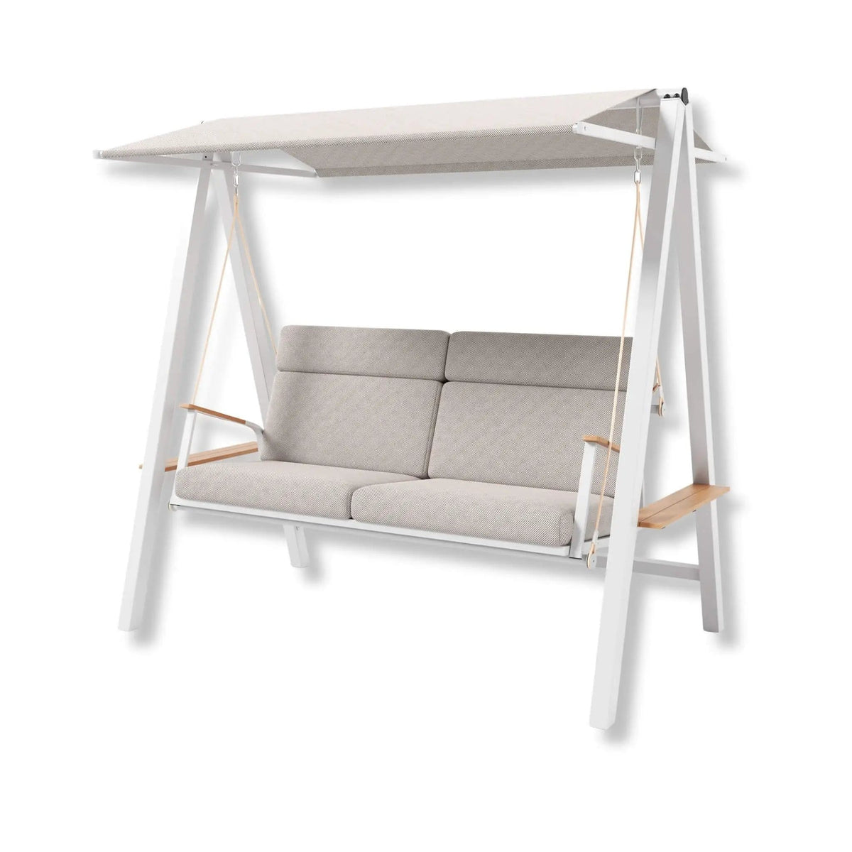Outdoor 3-Seater Swing Chair With Adjustable Canopy | Outdoor Living Use | Everyday Use | Outdoor Living
