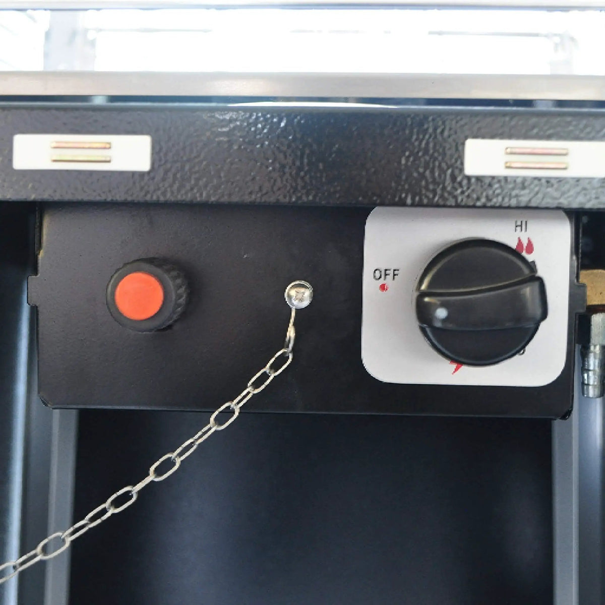 Commercial Propane Patio Heater | Legacy Heating 40K BTU | Quartz Glass Tube | Visible Flame