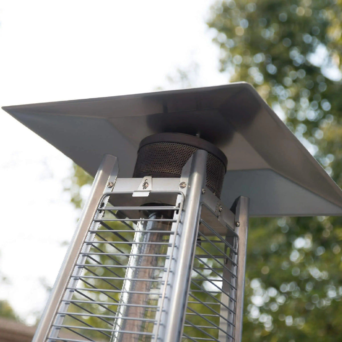 Commercial Propane Patio Heater | Legacy Heating 40K BTU | Quartz Glass Tube | Visible Flame