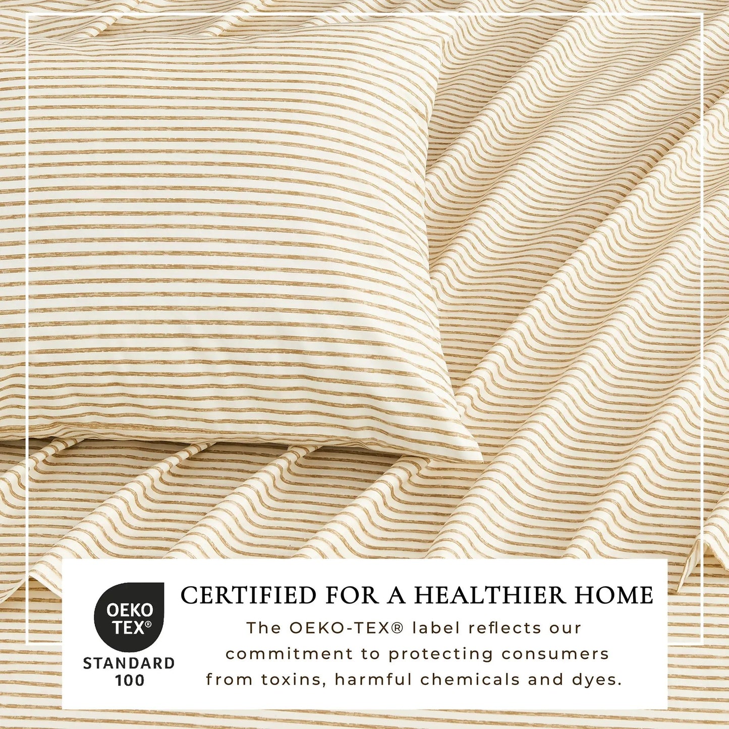 Striped Sheet Set - Evette Collection from PriceLows™