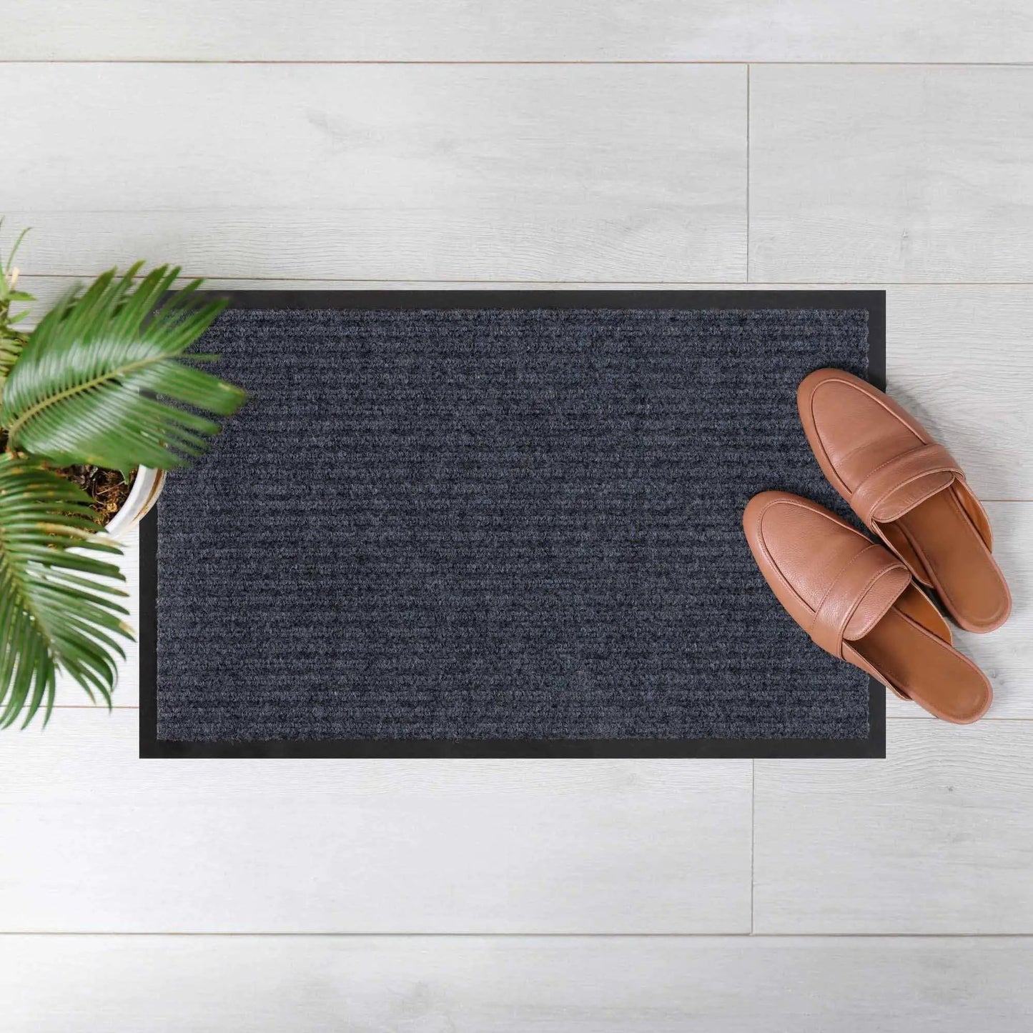 Basic Outdoor Mat, Gray from PriceLows™